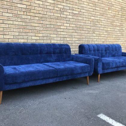 Cassidy 2 seater 1.6m with two fixed seat cushions